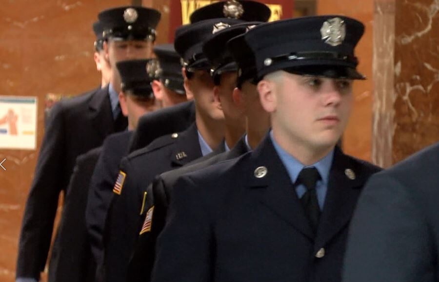 Utica Fire Academy graduation
